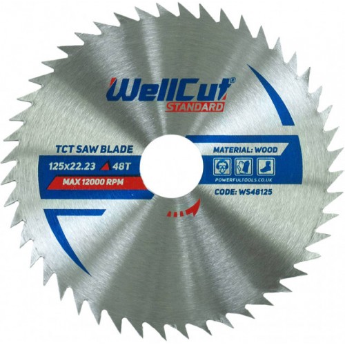 Пильный диск WellCut Standart 125х22.23 48Т